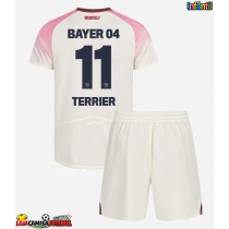 Camisa de Futebol Bayer Leverkusen Martin Terrier #11 Equipamento Secundário Infantil 2025-26 Manga Curta (+ Calças curtas)